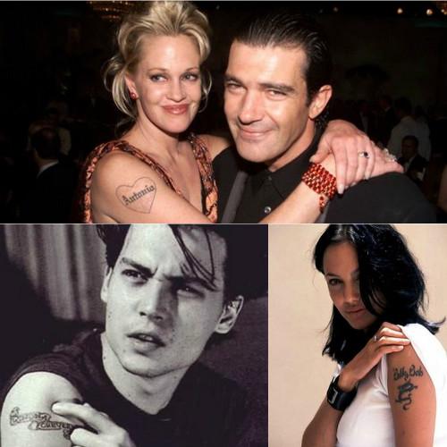 Tattoo lovers: 10 stars που έκαναν τατουάζ για χάρη των συντρόφων τους 